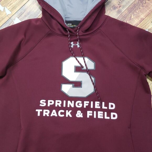 UNDERARMOUR MENS FLEECE LINED THERMAL HOODIE med - Picture 2 of 4